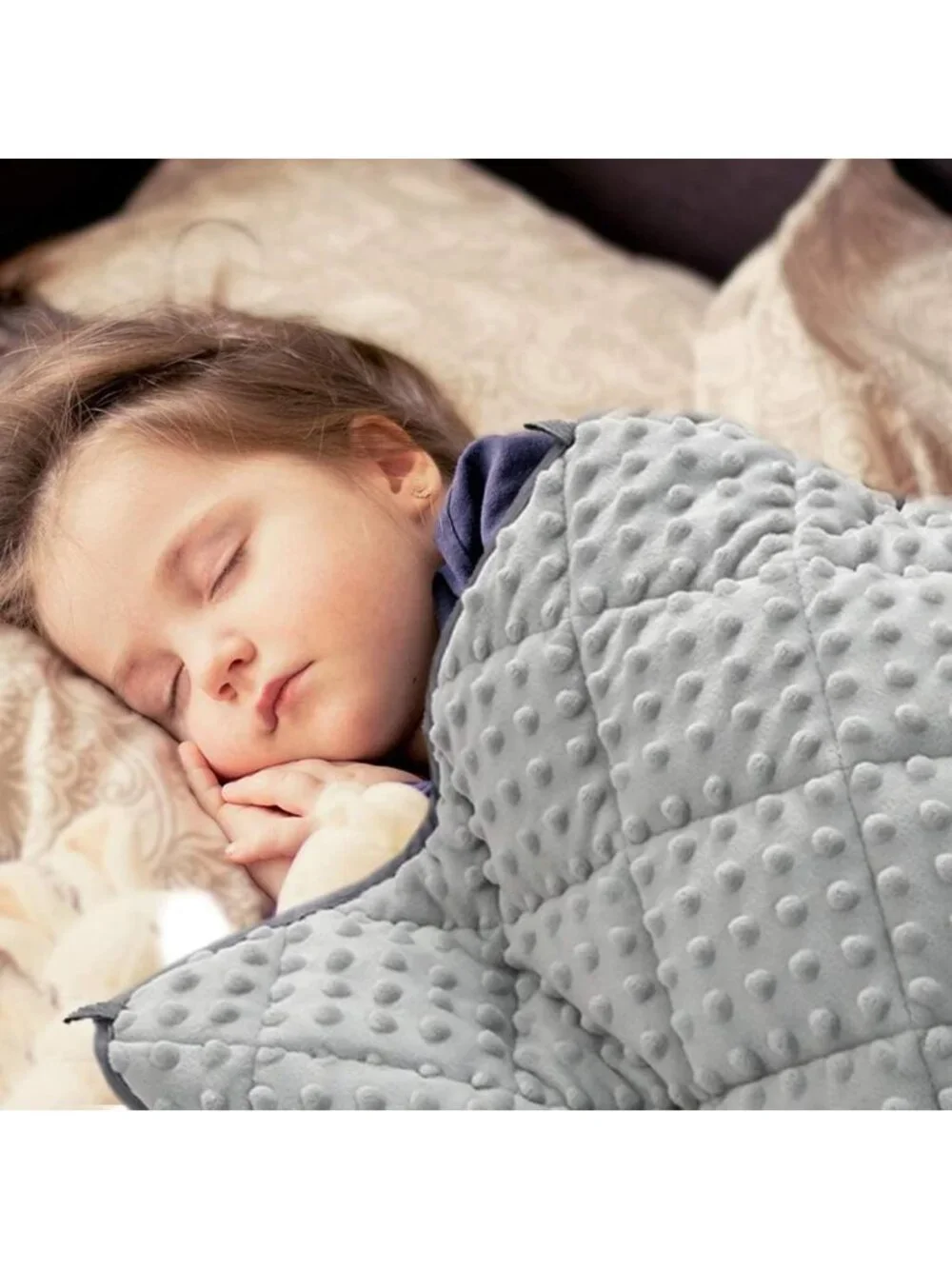 Cozy 3lb Weighted Blanket for Kids, 36
